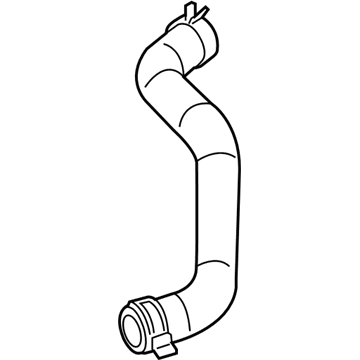Mercedes-Benz E400 Cooling Hose - 212-501-55-82