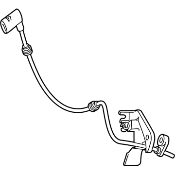 Mercedes-Benz GLK350 ABS Sensor - 204-540-13-17