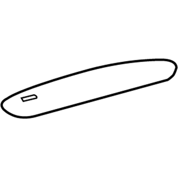 Mercedes-Benz CL600 Armrest - 216-680-25-19-8L42
