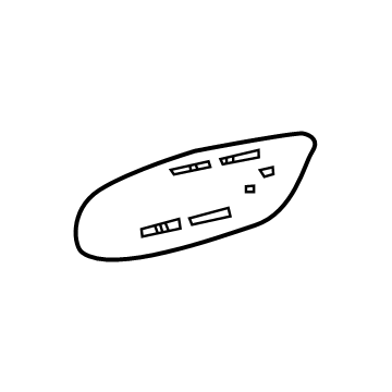 Mercedes-Benz AMG GT R Fuel Door - 190-750-01-00