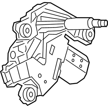 Mercedes-Benz G580 Wiper Motor - 205-906-34-00