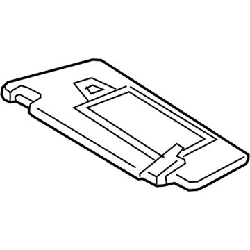Mercedes-Benz E400 Sun Visor - 207-810-07-10-9E86