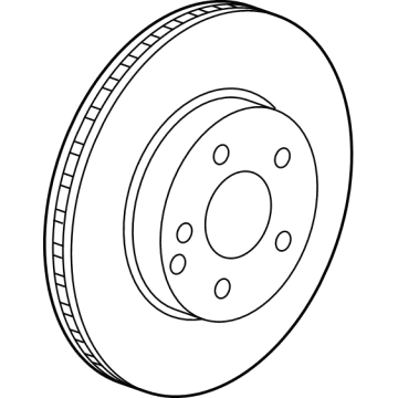 Mercedes-Benz E63 AMG S Brake Rotor - 231-421-18-12