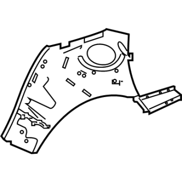 Mercedes-Benz CLA250 Wheelhouse - 118-630-92-00