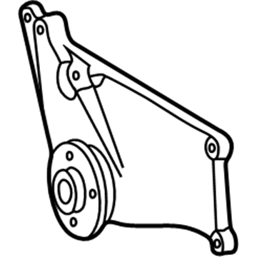 Mercedes-Benz Fan Mounting Bracket - 104-200-20-28