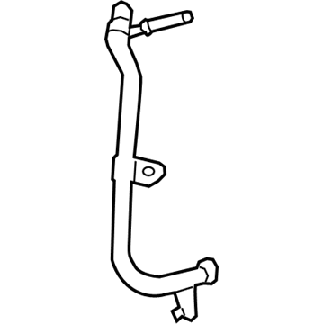 Mercedes-Benz GLA250 Coolant Reservoir Hose - 260-203-13-00