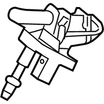 Mercedes-Benz E500 Windshield Washer Nozzle - 211-860-08-47