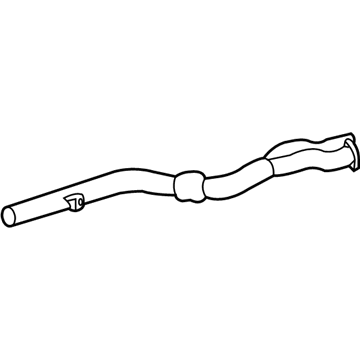 Mercedes-Benz E320 Exhaust Pipe - 211-490-56-20