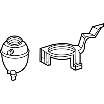 Mercedes-Benz SL43 AMG Coolant Reservoir - 222-500-07-49