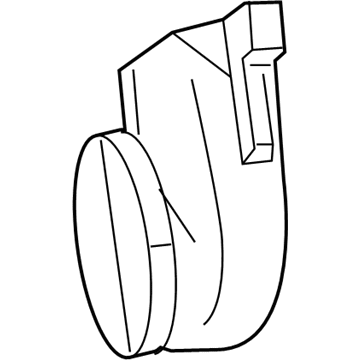 Mercedes-Benz B250e Air Duct - 246-831-03-45