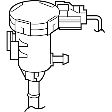 Mercedes-Benz Canister Purge Valve - 205-470-33-02