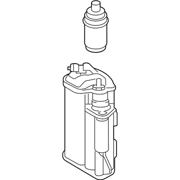 Mercedes-Benz Canister Purge Valve - 205-470-17-02
