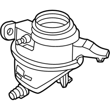 Mercedes-Benz GLC63 AMG S E Performance Coolant Reservoir - 254-500-31-00
