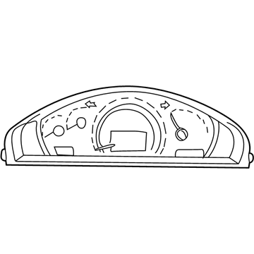 Mercedes-Benz C320 Tachometer - 203-540-22-48