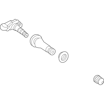 Mercedes-Benz EQB 250+ TPMS Sensor - 000-905-41-04