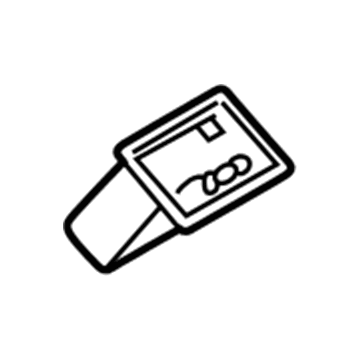 Mercedes-Benz 215-810-01-28-64 Ashtray Assembly Insert 215-810-01-28-64 Mercedes-Benz Ashtray Assembly Insert Illustration 1 of 1