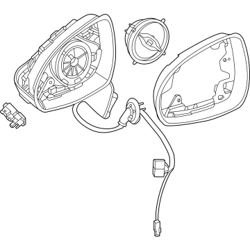 Mercedes-Benz Car Mirror - 254-810-93-03
