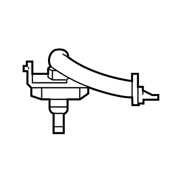Mercedes-Benz E63 AMG S Windshield Washer Nozzle - 213-860-00-47