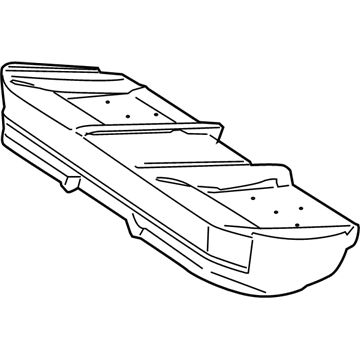 Mercedes-Benz S400 Seat Cushion - 221-920-25-50