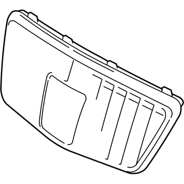 Mercedes-Benz E320 Grille - 210-880-06-83-9040