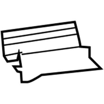 Mercedes-Benz 211-919-33-20-9051 Track Cover Mercedes-Benz 211-919-33-20-9051 Track Cover