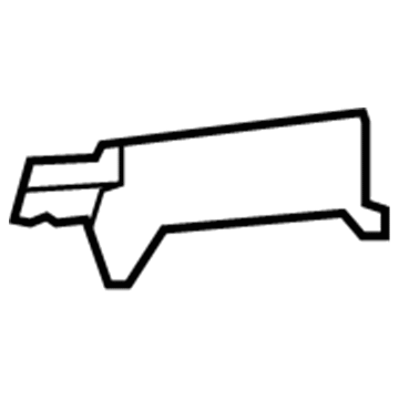Mercedes-Benz 211-919-32-20-9051 Track Cover Mercedes-Benz 211-919-32-20-9051 Track Cover