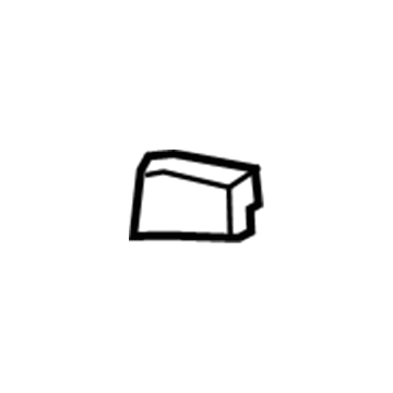 Mercedes-Benz 207-924-02-59-7E94 Escutcheon Mercedes-Benz 207-924-02-59-7E94 Escutcheon