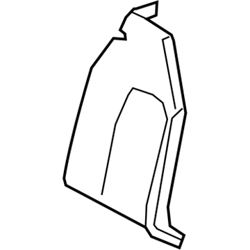 Mercedes-Benz 207-920-04-16 Seat Back Pad Mercedes-Benz 207-920-04-16 Seat Back Pad