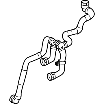 Mercedes-Benz GLE53 AMG SUV Coolant Pipe - 167-501-56-03