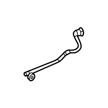 Mercedes-Benz GLE53 AMG SUV Coolant Reservoir Hose - 167-501-63-00