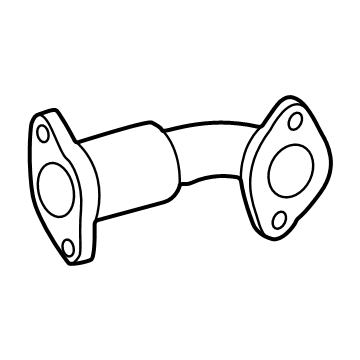 Mercedes-Benz Sprinter 2500 Exhaust Pipe - 651-141-10-04
