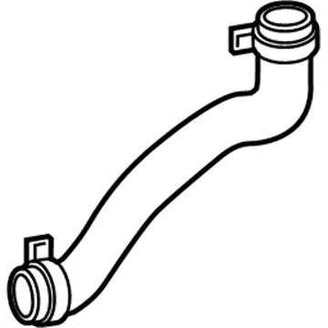 Mercedes-Benz GLS550 Coolant Reservoir Hose - 166-500-42-75