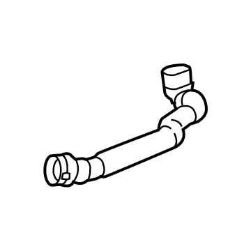 Mercedes-Benz C43 AMG Coolant Reservoir Hose - 205-501-47-84