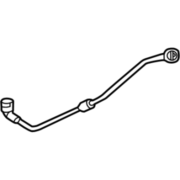 Mercedes-Benz C43 AMG Coolant Reservoir Hose - 205-501-87-01
