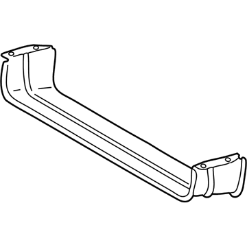 Mercedes-Benz 163-505-00-30 Air Baffle Mercedes-Benz 163-505-00-30 Air Baffle