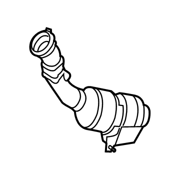Mercedes-Benz Exhaust Pipe - 276-140-96-13