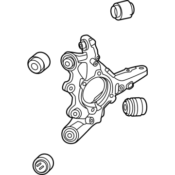 Mercedes-Benz EQE SUV AMG Steering Knuckle - 295-350-07-00