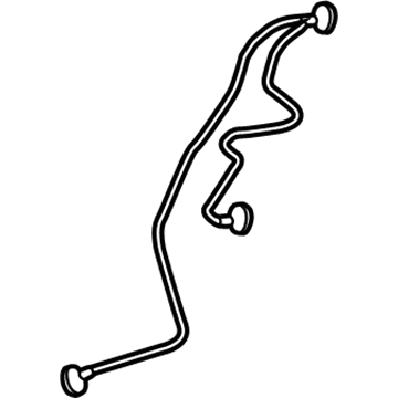 Mercedes-Benz CLA45 AMG Cooling Hose - 176-501-01-25