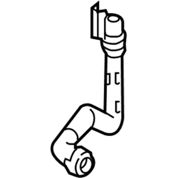Mercedes-Benz GLA45 AMG Cooling Hose - 176-501-12-82