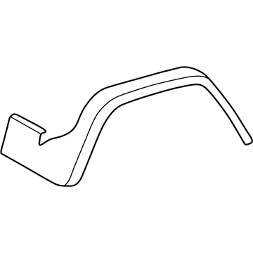 Mercedes-Benz 463-880-49-06 Wheel Flare Mercedes-Benz 463-880-49-06 Wheel Flare