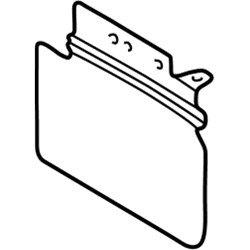 Mercedes-Benz Mud Flaps - 463-880-04-22