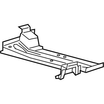 Mercedes-Benz CLA250 Rear Crossmember - 117-610-10-00