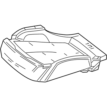 Mercedes-Benz SL450 Seat Cushion - 231-910-35-00