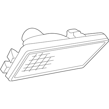 Mercedes-Benz Side Marker Light - 215-820-06-21-64