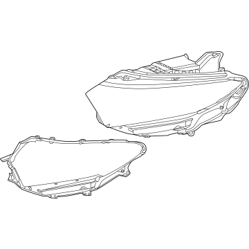 Mercedes-Benz EQE SUV AMG Headlight - 294-906-21-00