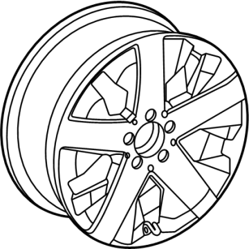 Mercedes-Benz GLA35 AMG Alloy Wheels - 247-401-28-00-7X23