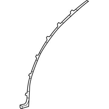 Mercedes-Benz E450 Door Seal - 213-730-37-04
