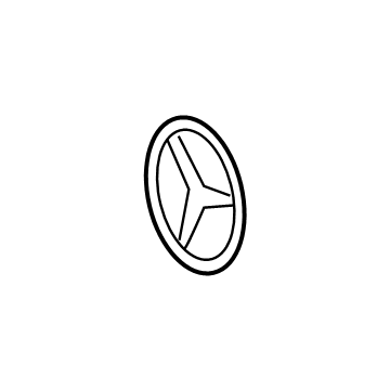 Mercedes-Benz GLC63 AMG S E Performance Emblem - 099-810-85-00-7818