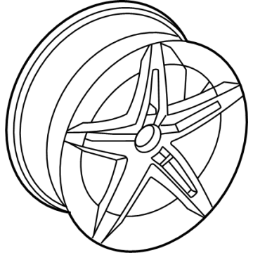 Mercedes-Benz CLA35 AMG Alloy Wheels - 118-401-07-00-7X71