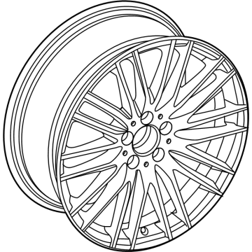 Mercedes-Benz GLC63 AMG S E Performance Alloy Wheels - 254-400-02-00